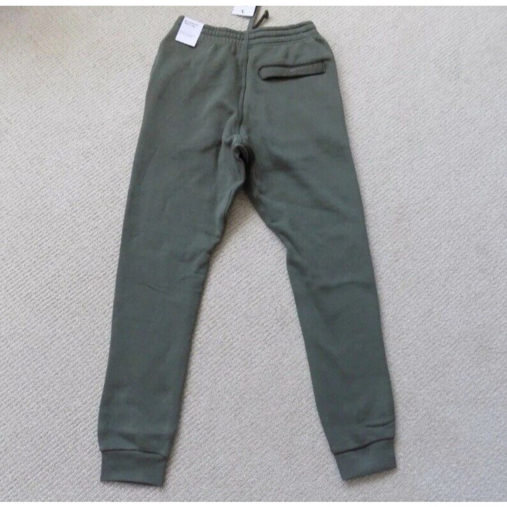 NWT Nike Club Fleece Training Joggers Size Larg Mens Green Sweatpants 826431-380 - Picture 3 of 6